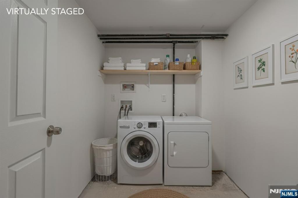 882 South 14th Street, Unit 2 Newark, NJ 07108 - Photo 18 of 18 a utility room with dryer and washer