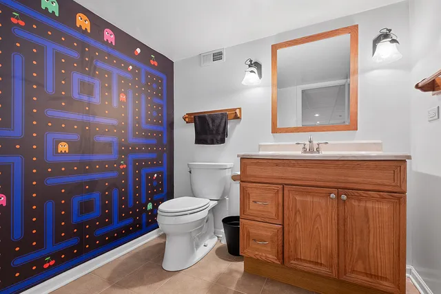 a view of a chairs and table on the deck