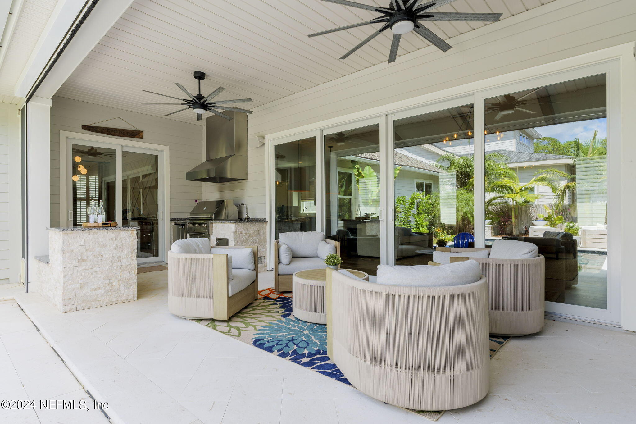 50 Littlewood Road Ponte Vedra, FL 32081 - Photo 41 of 76 Covered Lanai with Retractable Screen