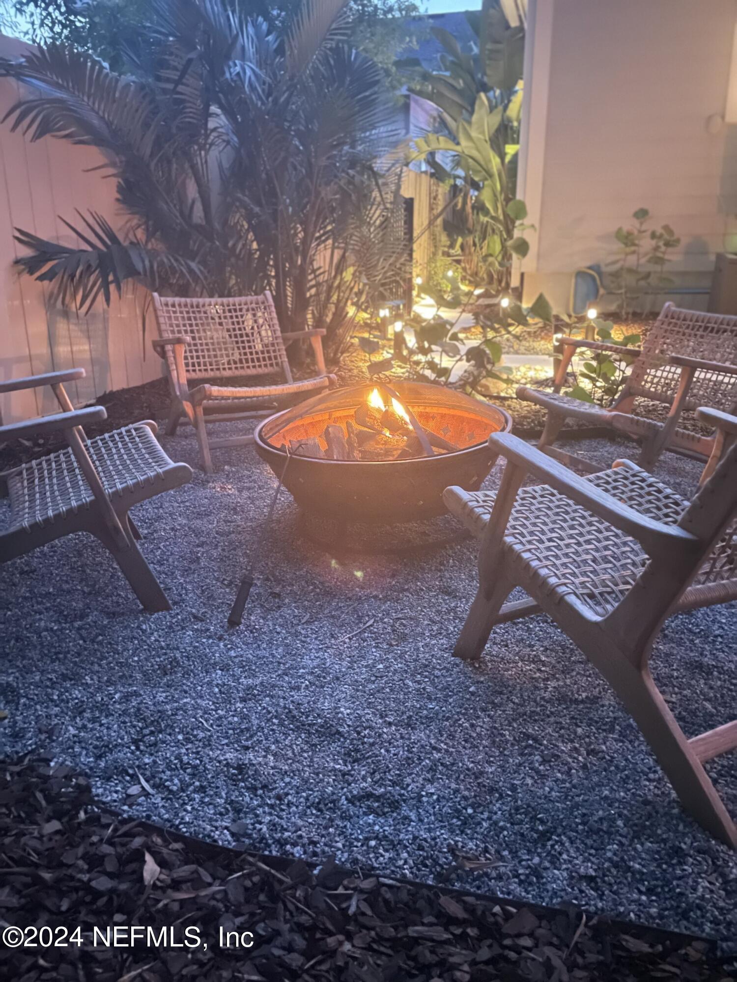 50 Littlewood Road Ponte Vedra, FL 32081 - Photo 49 of 76 Backyard Firepit