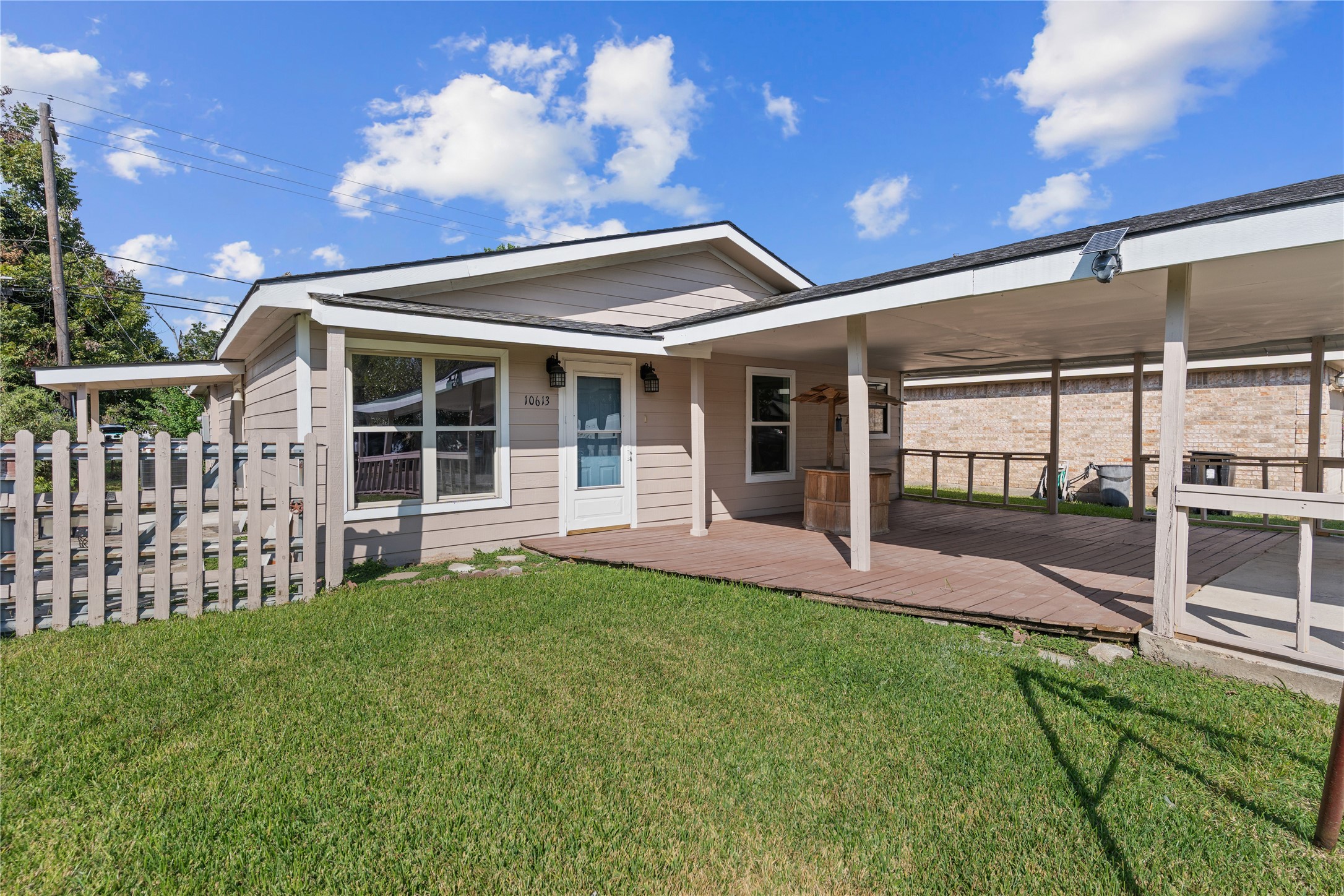 10613 Chadwick Street Houston, TX 77029 - Photo 1 of 30 a view of an house with backyard porch and entertaining space