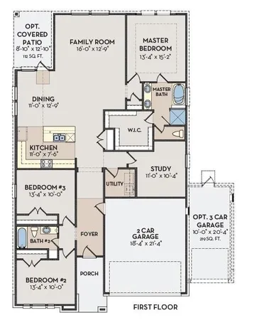 a view of a swimming pool with a garden