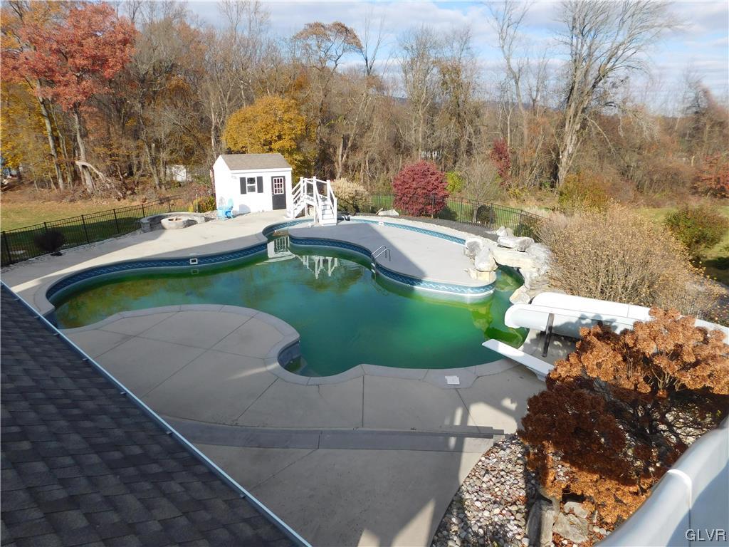 1240 Miller Road Wind Gap, PA 18091 - Photo 13 of 48 a view of a house with a yard and sitting area