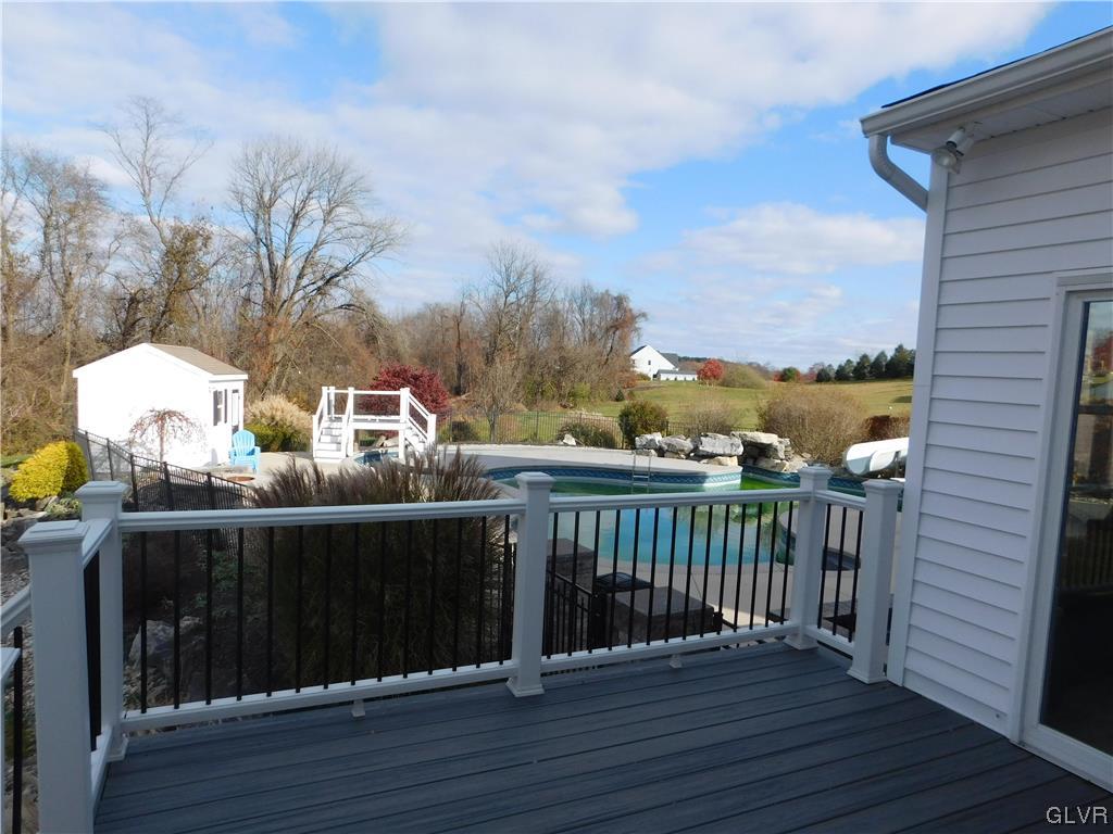 1240 Miller Road Wind Gap, PA 18091 - Photo 23 of 48 a view of a city from a balcony