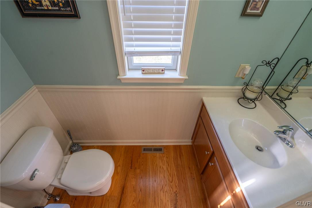 1240 Miller Road Wind Gap, PA 18091 - Photo 32 of 48 a bathroom with a sink and a toilet