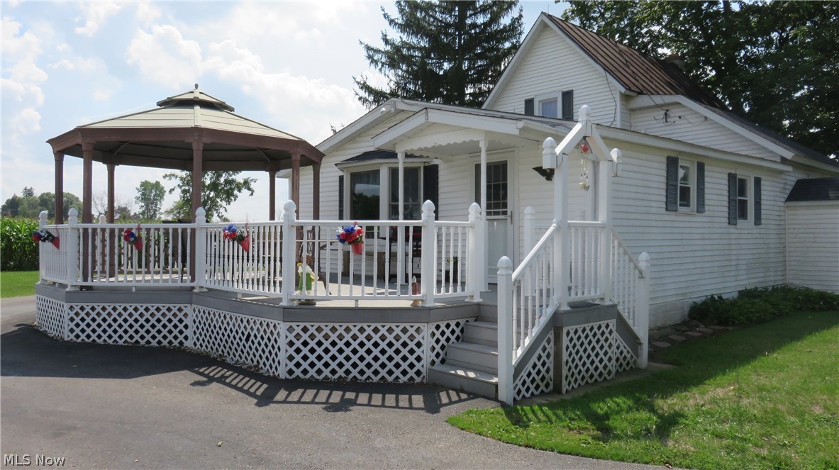 Deck and gazebo was added a few years ago.
