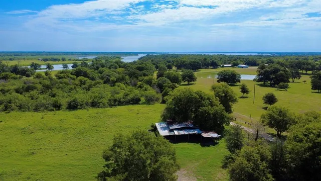 a view of an outdoor space and a lake view