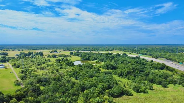 a view of an outdoor space with a lake view