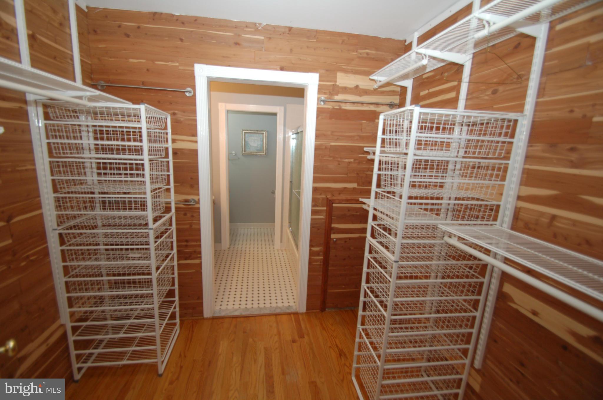 8443 Lakinhurst Lane Springfield, VA 22152 - Photo 18 of 30 Cedar Walk-in Closet - Master Bedroom