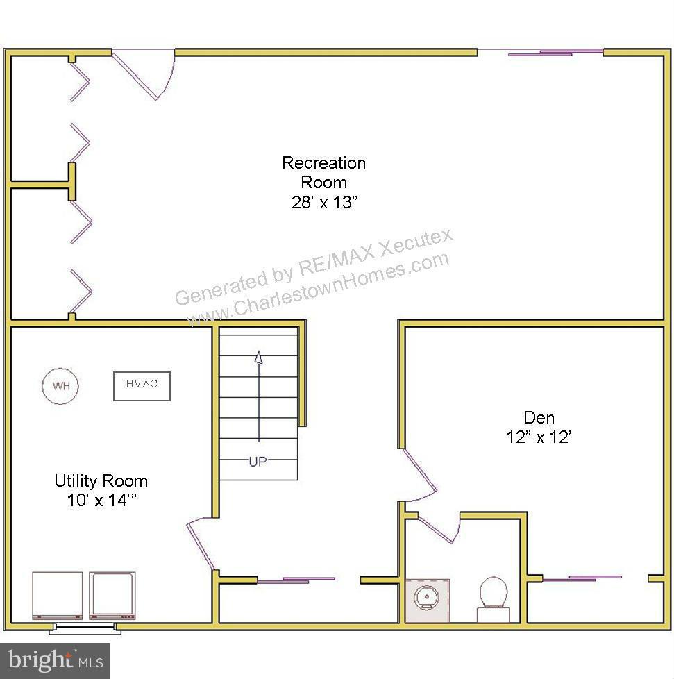 8443 Lakinhurst Lane Springfield, VA 22152 - Photo 28 of 30 Lower Level Floorplan