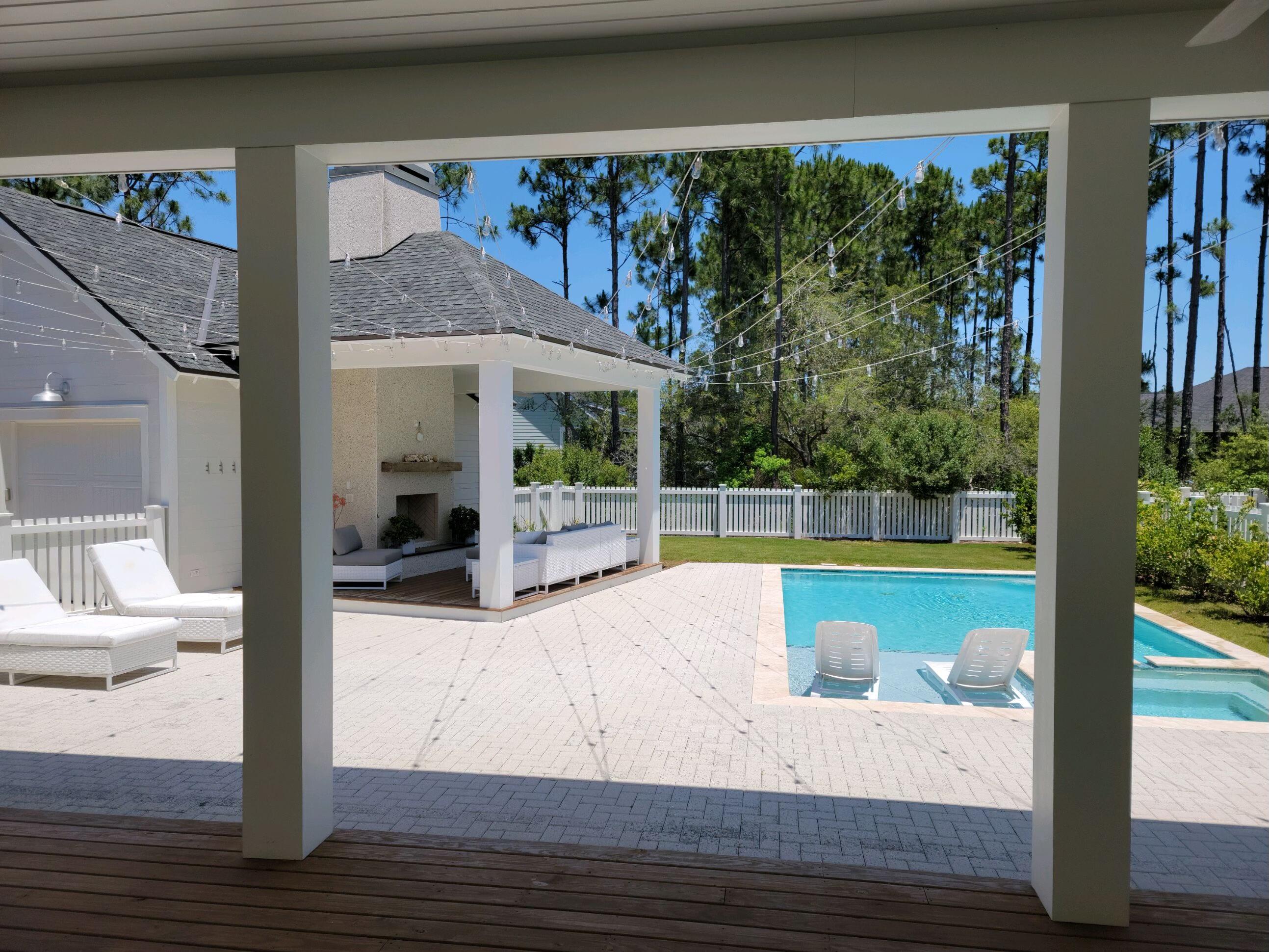 230 North Splash Drive Watersound, FL 32461 - Photo 39 of 51 BACKYARD AND POOL