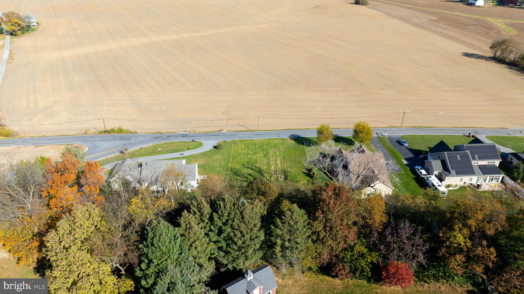 786 Fairview Road Mount Joy, PA 17552 - Photo 35 of 45 an aerial view of residential houses with outdoor space and trees