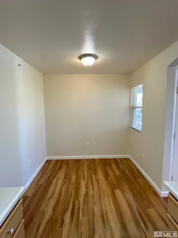 wooden floor in a room