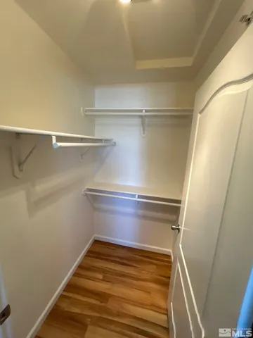 a view of walk in closet