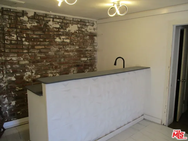 a close view of shower