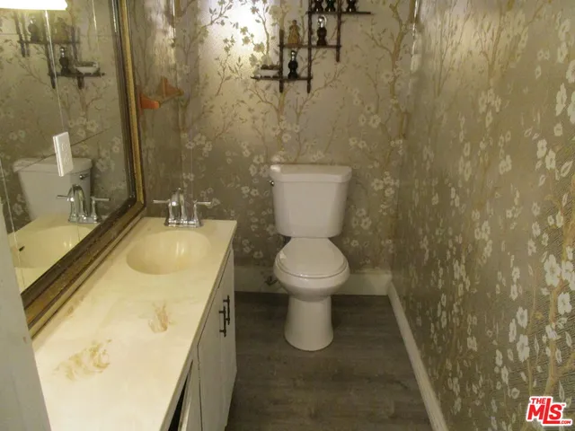 a bathroom with a sink and a toilet