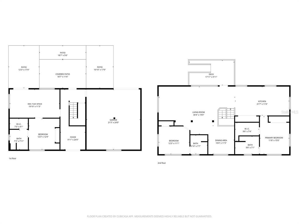 8360 Southwest Easy Street Arcadia, FL 34269 - Photo 64 of 64 a black and white photo of a floor plan