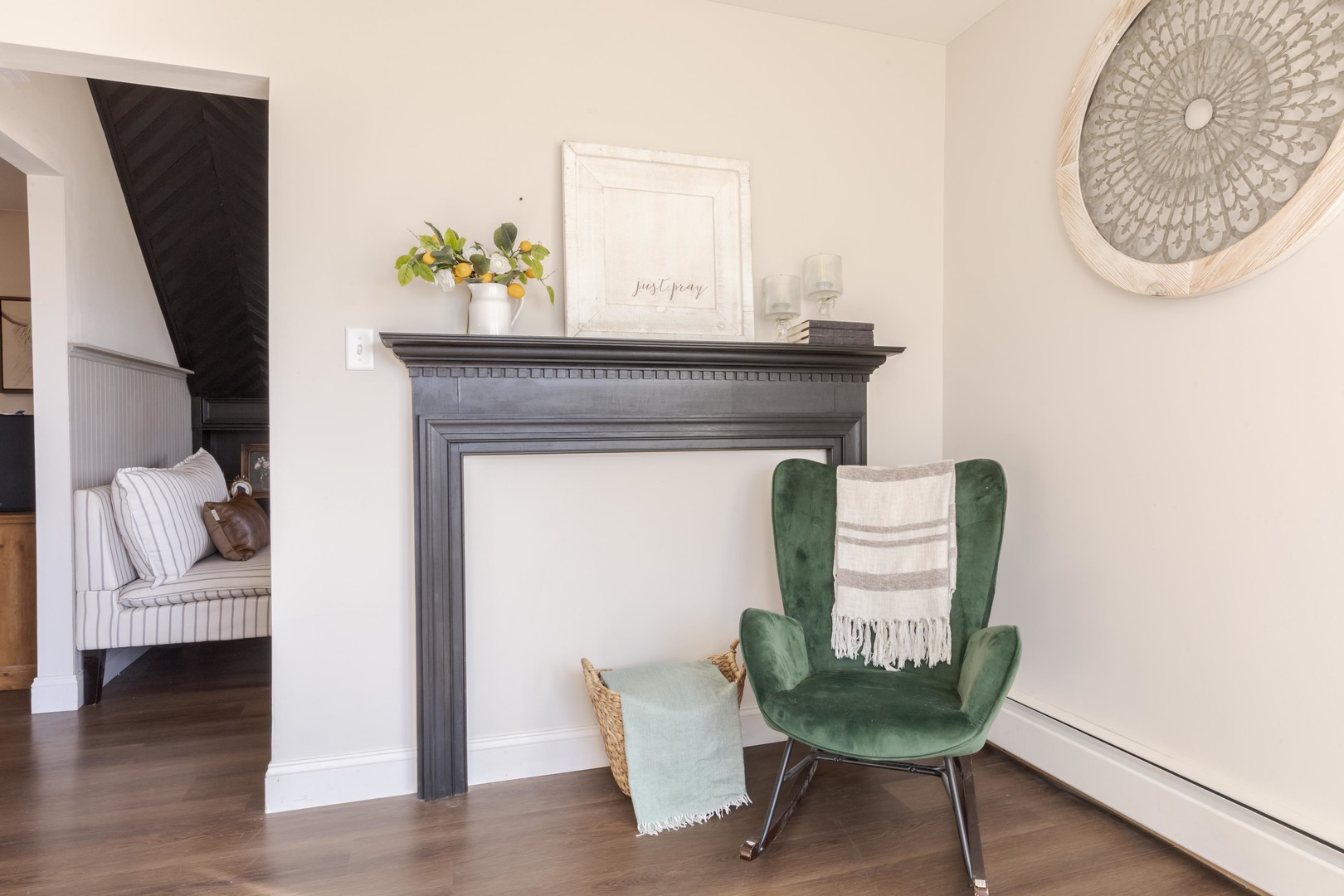 309 North Oak Street Toluca, IL 61369 - Photo 16 of 69 a living room with furniture and a potted plant