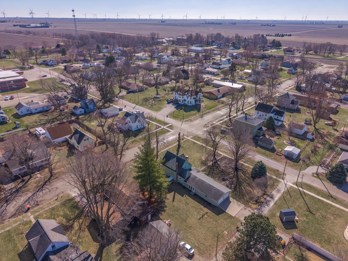 309 North Oak Street Toluca, IL 61369 - Photo 55 of 69 an aerial view of multiple house