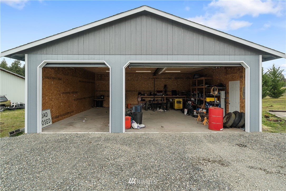 7810 196th Lane Southwest Rochester, WA 98579 - Photo 22 of 36 a view of a garage