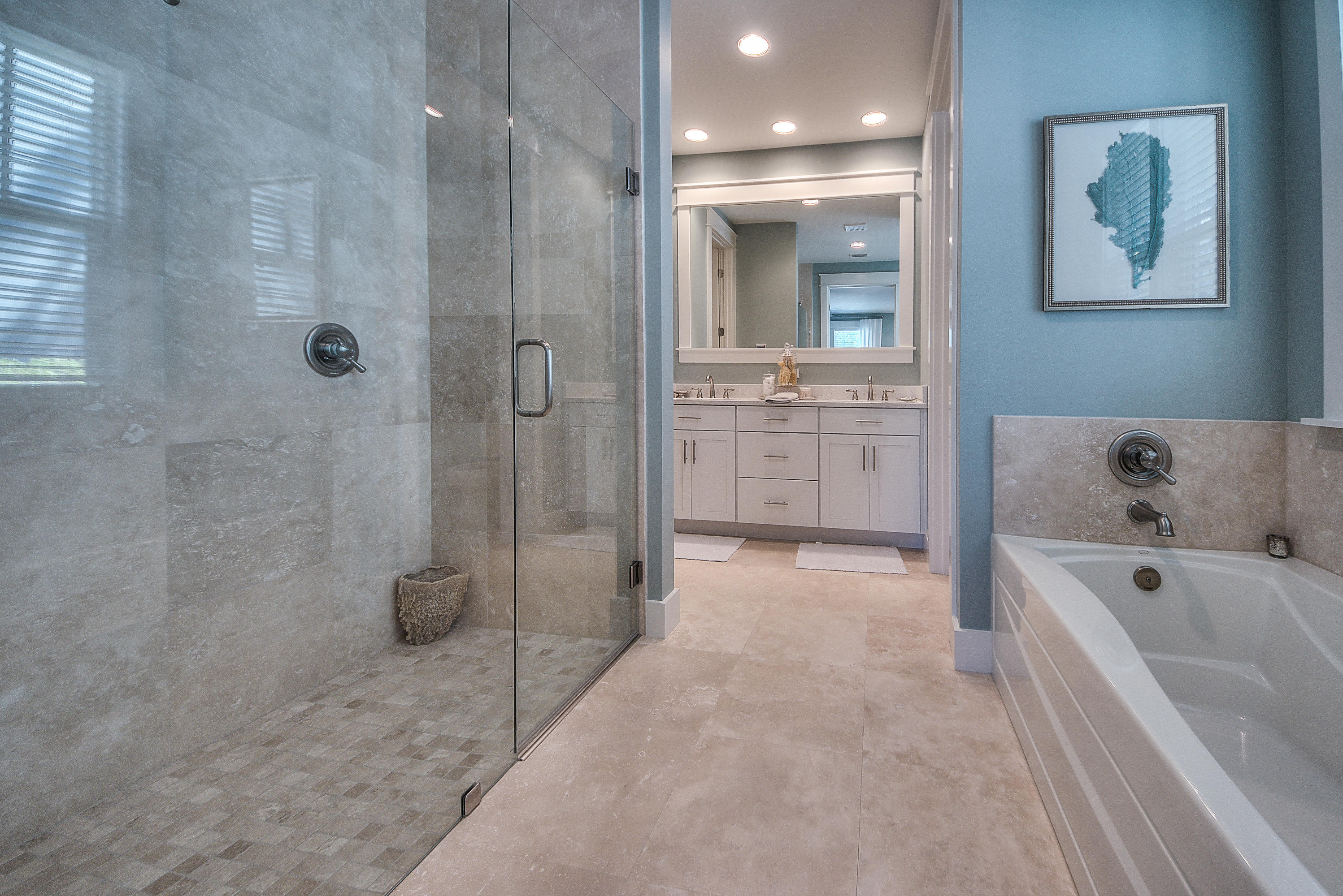 137 Sidecamp Road, Unit LOT 50 Watersound, FL 32461 - Photo 10 of 26 a bathroom with a bathtub and a shower
