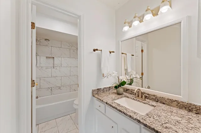 a balcony with wooden floor