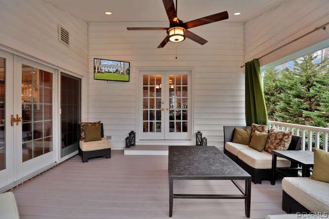 1821 Castlebridge Road Midlothian, VA 23113 - Photo 31 of 40 a living room with furniture and a large window