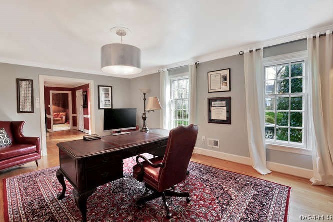 1821 Castlebridge Road Midlothian, VA 23113 - Photo 5 of 40 a workspace with furniture and window