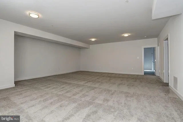 a view of empty room