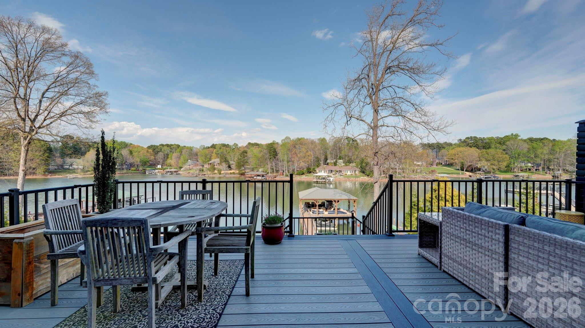 644 Normandy Road Mooresville, NC 28117 - Photo 18 of 32 a view of a balcony with furniture