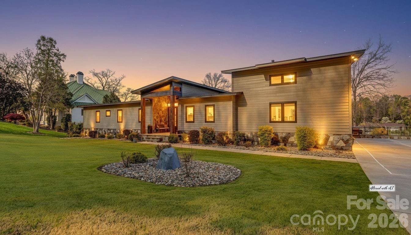 644 Normandy Road Mooresville, NC 28117 - Photo 2 of 32 a front view of a house with swimming pool having outdoor seating