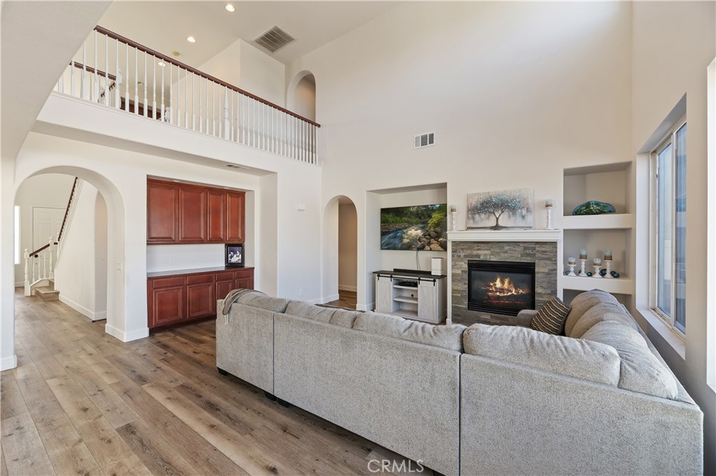 31244 Locust Court Temecula, CA 92592 - Photo 16 of 30 a living room with furniture and a fireplace