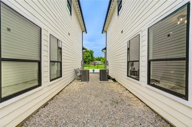 a view of a house with a porch