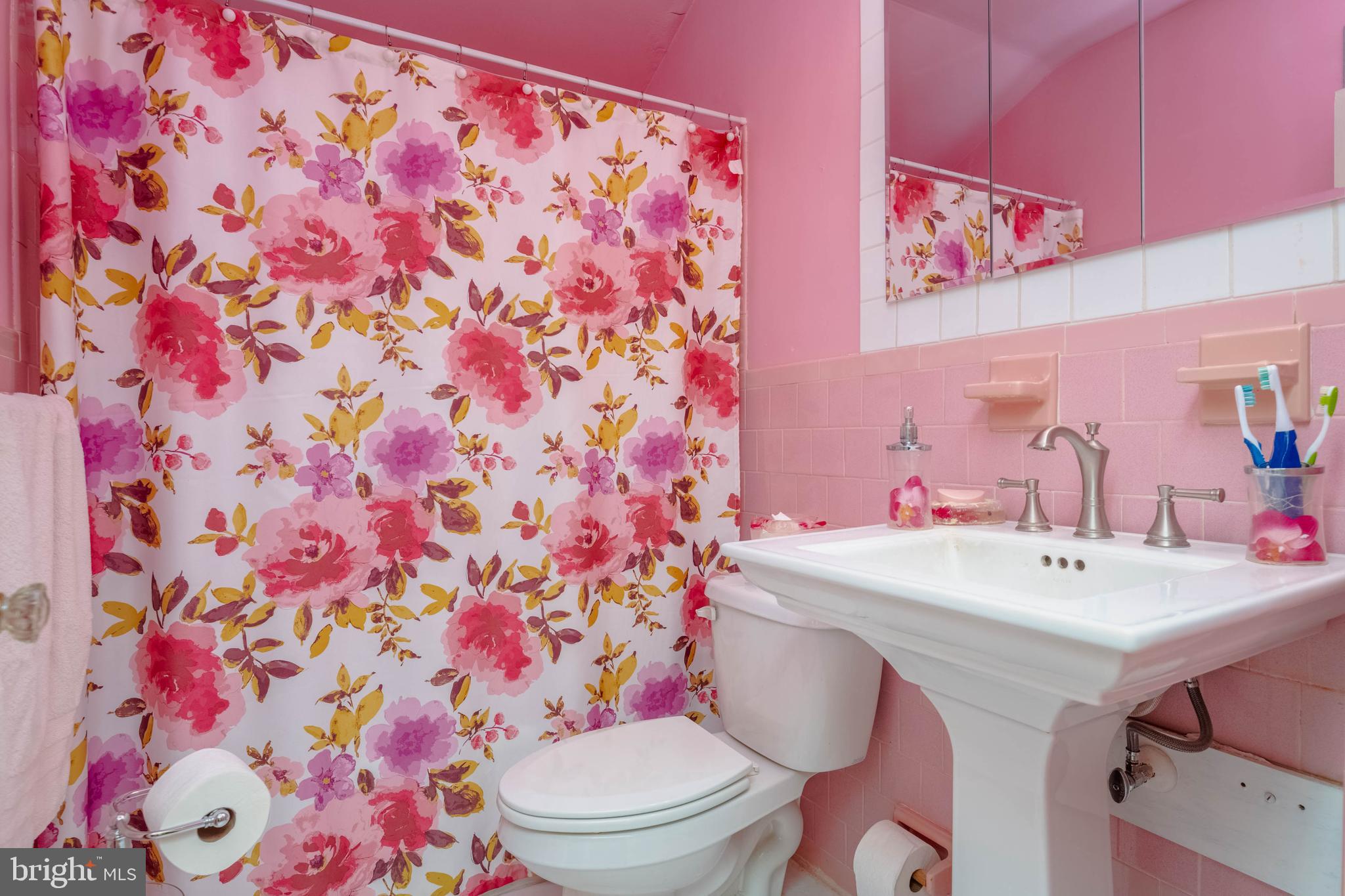 1930 Stanhope Road Baltimore, MD 21222 - Photo 20 of 32 a bathroom with a sink toilet and mirror