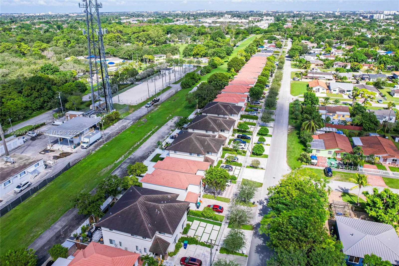 3916 Southwest 69th Avenue Miami, FL 33155 - Photo 7 of 7 a yard with lots of green space and road view