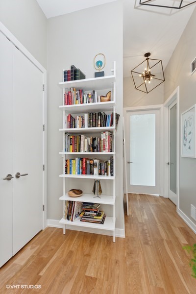 2408 West Rice Street, Unit 403 Chicago, IL 60622 - Photo 9 of 19 a view of a workspace with furniture