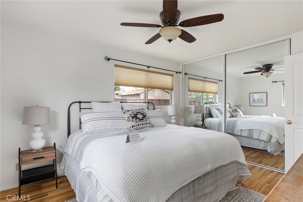 12 Amber Way Chico, CA 95926 - Photo 21 of 37 a bedroom with a bed and a large mirror