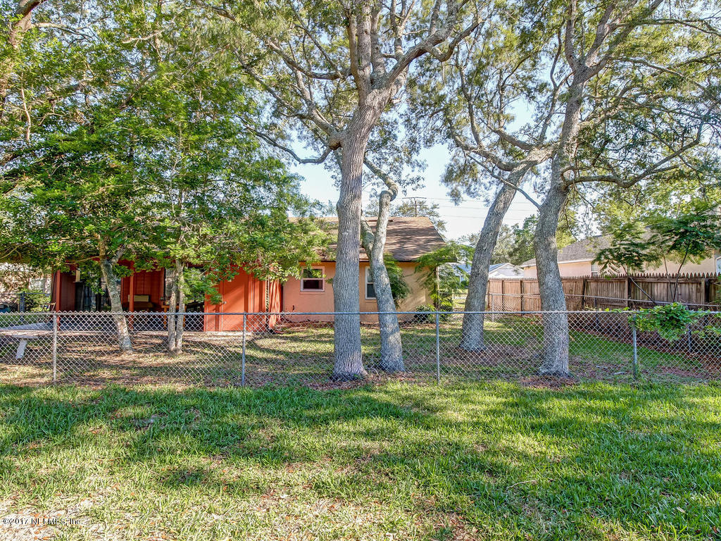 144 Tanager Road St. Augustine, FL 32086 - Photo 28 of 46 a backyard of a house with lots of green space