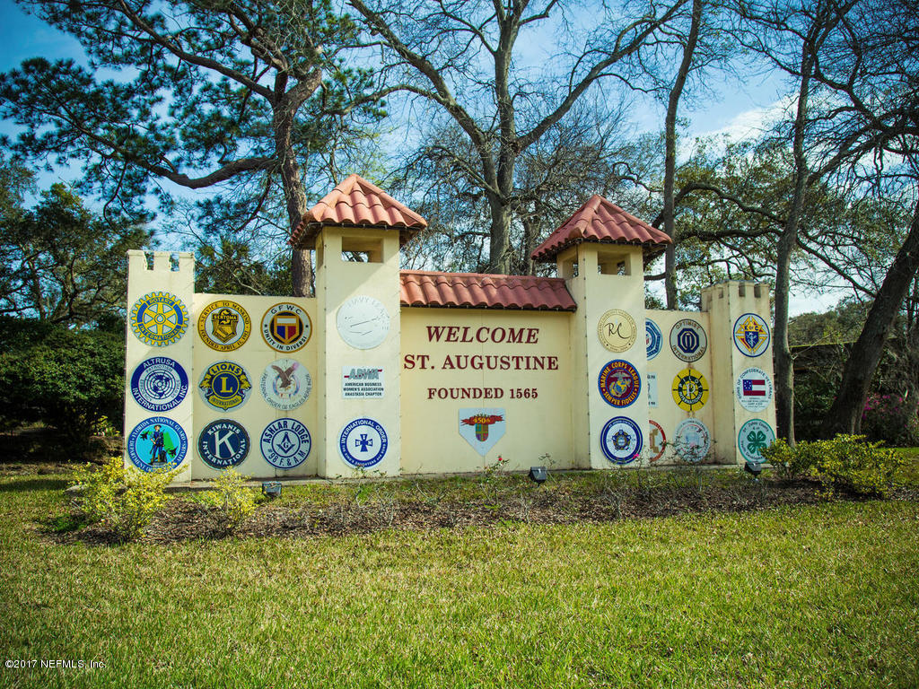 144 Tanager Road St. Augustine, FL 32086 - Photo 39 of 46 a sign that is on the side of the building