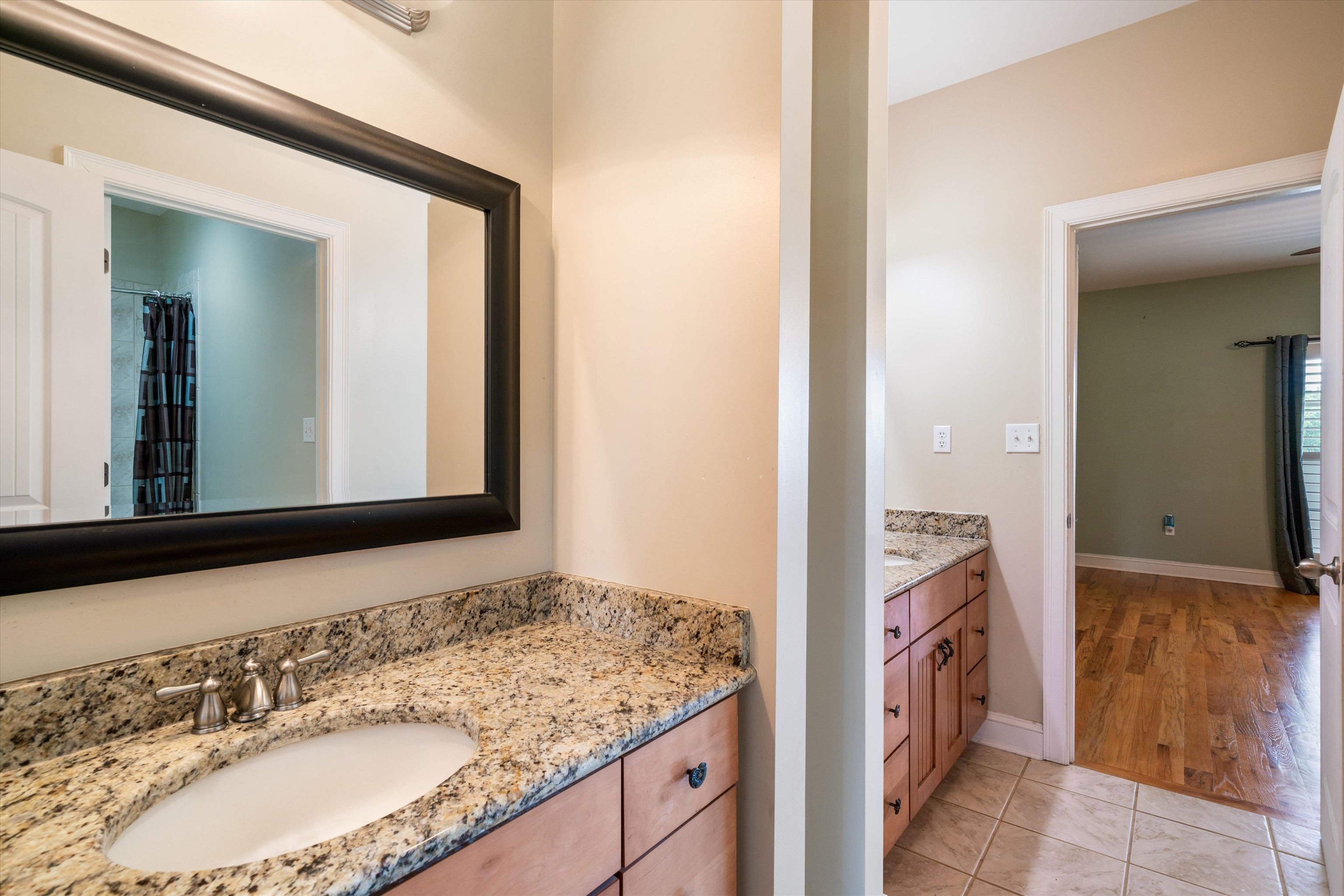 11300 Long Road Arlington, TN 38002 - Photo 22 of 39 a bathroom with a sink vanity and mirror