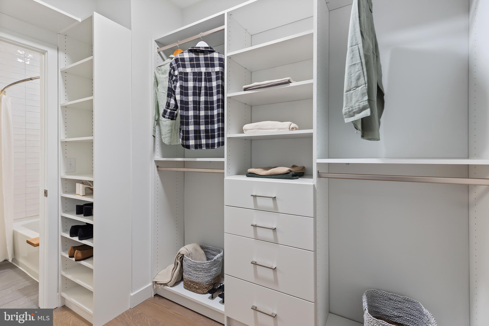 7175 12th Street Northwest, Unit 411 Washington, DC 20012 - Photo 18 of 46 a view of closet