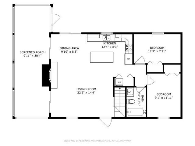 342 Georgetown Colony Buchanan, MI 49107 - Photo 35 of 35 First Floor Plan