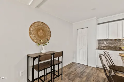 a view of dining room and livingroom with furniture