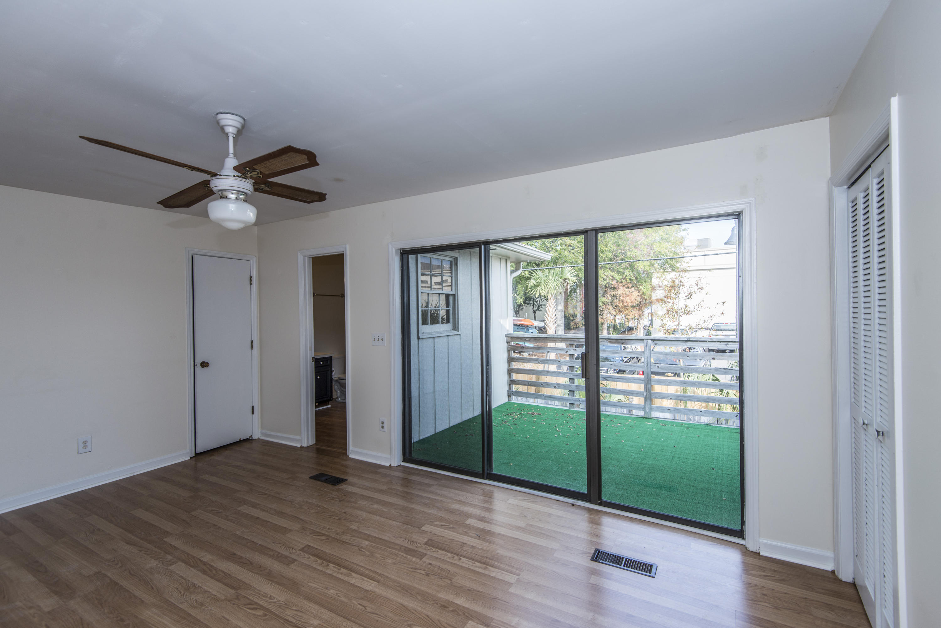 731 Ralston Court, Unit B Mount Pleasant, SC 29464 - Photo 13 of 24 Master BR w Deck