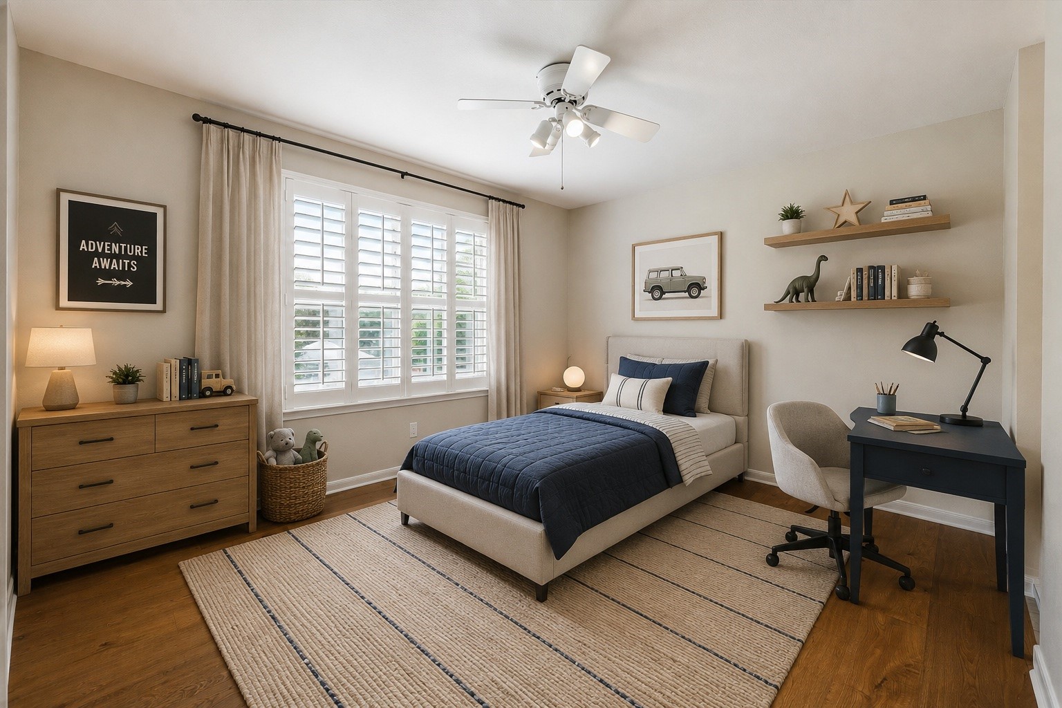 816 Anderson Street Bellaire, TX 77401 - Photo 34 of 45 Virtually Staged Secondary Bedroom