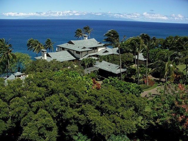 56-3083 Puakea Bay Road Kamuela, HI 96743 - Photo 4 of 30 an aerial view of a house with a yard swimming pool and lake view