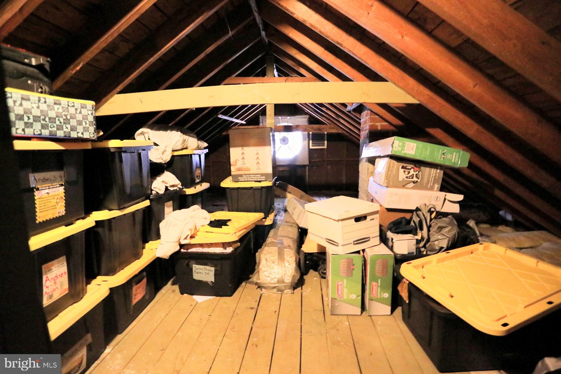12711 Gould Road Silver Spring, MD 20906 - Photo 22 of 22 Storage Space Attic