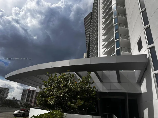 a building view and a street view