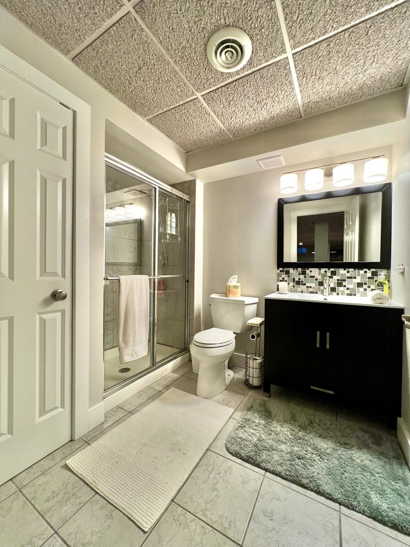 4111 Steeple Run Crystal Lake, IL 60014 - Photo 38 of 50 a bathroom with a sink a toilet and mirror
