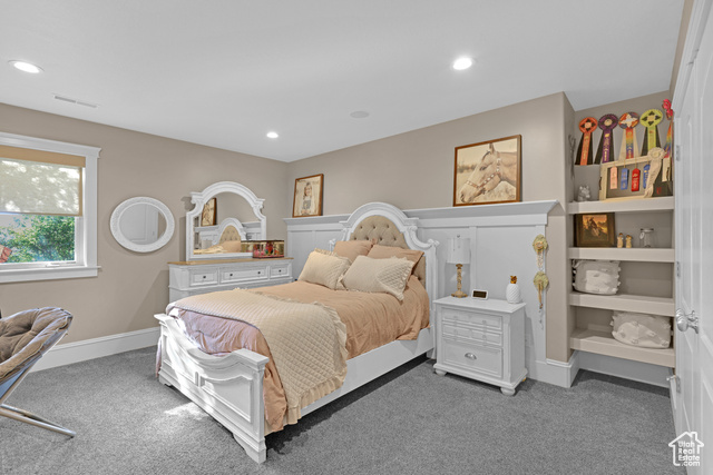 165 East 1550th South Perry, UT 84302 - Photo 23 of 26 Bedroom with dark carpet